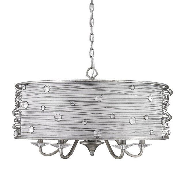 GOLDEN LIGHTING 1993-5PS CHANDELIER