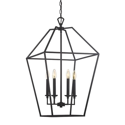 QUOIZEL AVY5206PN Six Light Foyer Pendant