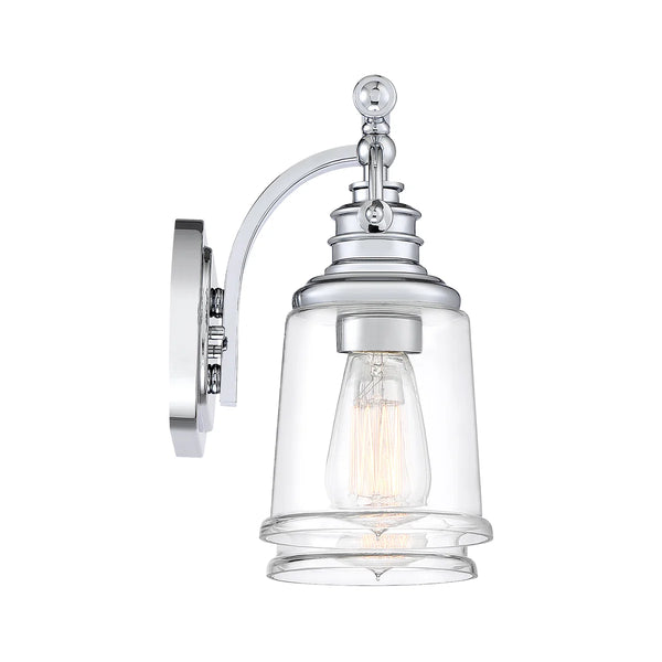 2 Light 16" Wide Chrome Bathroom Vanity Light