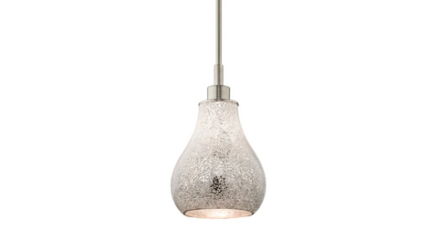 KICHLER 65407 WHITE MOSAIC PENDANT